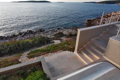 Modern Seafront 5 Bedroom Villa with Infinity Pool and Private Beach Island Vis