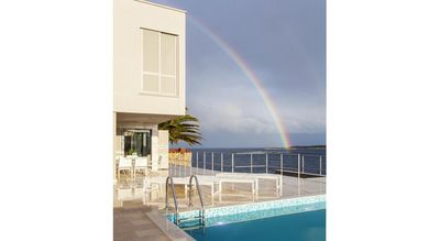 Modern Seafront 5 Bedroom Villa with Infinity Pool and Private Beach Island Vis