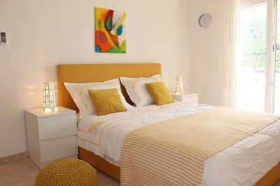Delightful Beachfront Villa with Pool with Heating Possibility near Rogoznica