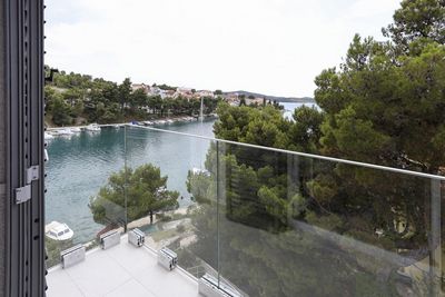 Luxury Seafront Family Villa with Private Pool, Tennis Court and Boat Mooring