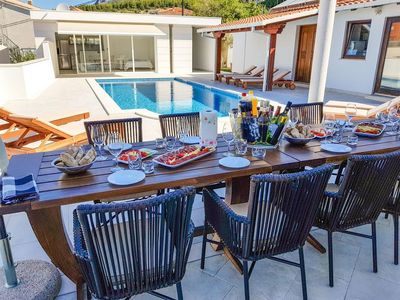 Amazing Seafront Villa with Pool in Split Region
