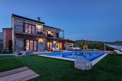 Luxury Sea View Villa Hvar with Pool and Large Yard