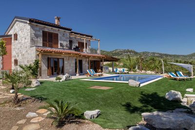 Luxury Sea View Villa Hvar with Pool and Large Yard