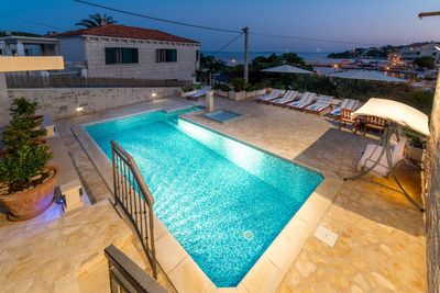 Stone Villa with Pool in Sumartin Island Brac