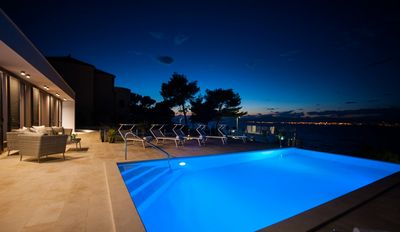 Amazing Seafront Villa with Pool in Sutivan Island Brac