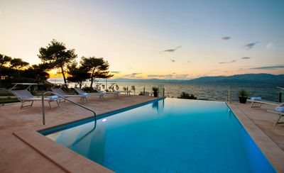 Amazing Seafront Villa with Pool in Sutivan Island Brac