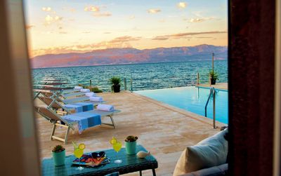 Amazing Seafront Villa with Pool in Sutivan Island Brac