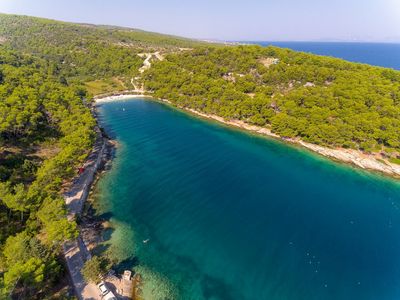 Luxury Sea View Stone Brac Villa with Pool and Jacuzzi near Beach