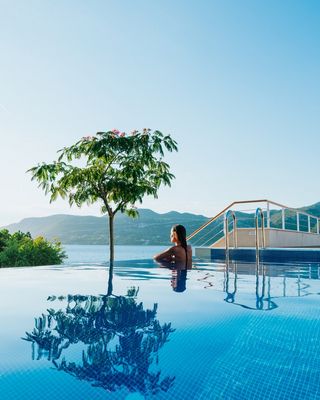 Luxury Sea View Villas with 2 Roof Pools in Korcula island 