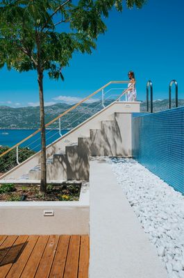 Luxury Sea View Villas with 2 Roof Pools in Korcula island 