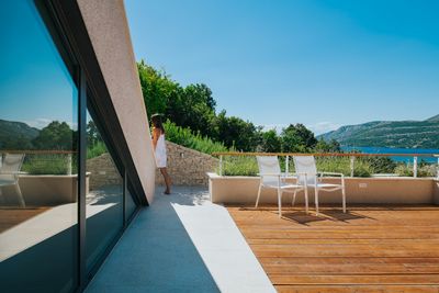 Luxury Sea View Villas with 2 Roof Pools in Korcula island 