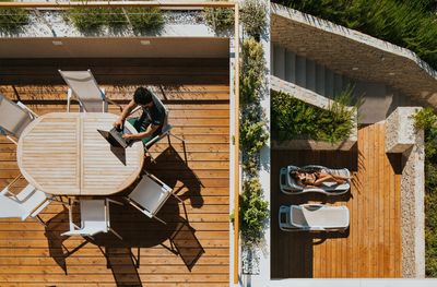 Luxury Sea View Villas with 2 Roof Pools in Korcula island 