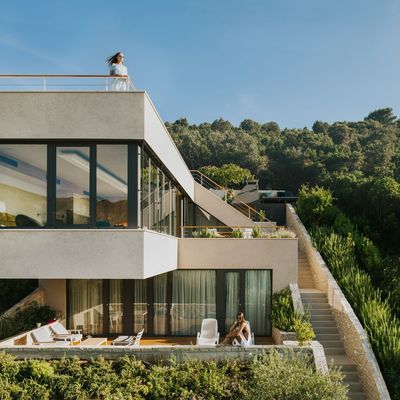 Luxury Sea View Villas with 2 Roof Pools in Korcula island 