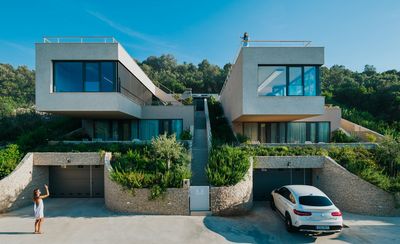 Luxury Sea View Villas with 2 Roof Pools in Korcula island 