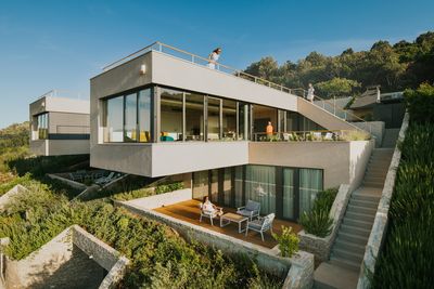 Luxury Sea View Villas with 2 Roof Pools in Korcula island 