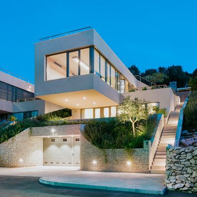 Luxury Sea View Villas with 2 Roof Pools in Korcula island 