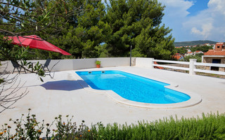 Holiday Home with Pool and Large Terrace near Rogoznica