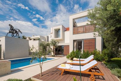 Luxury Villa with Large Pool, Sauna, and Fitness near Split and Trogir