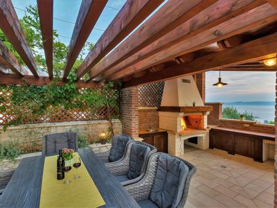 Luxury Villa with Heated Pool and Sea View Terrace Makarska