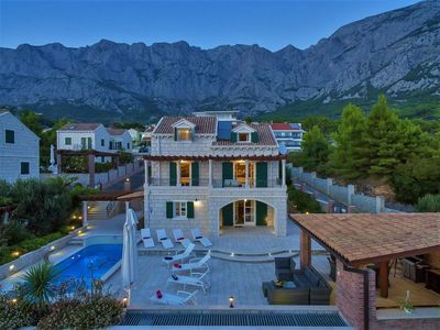 Splendid Makarska Villa with Heated Pools and Tavern 
