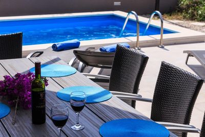Lovely Sea View Villa with Pool in Komiza Island Vis