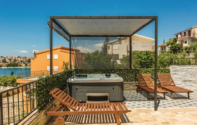 Large Island Ciovo Villa with Pool 