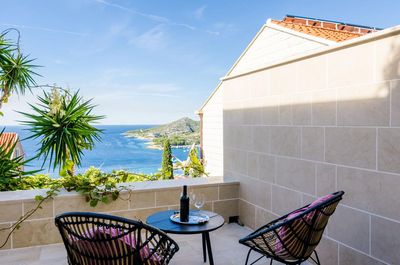 Adorable Modern Sea View Villa above Mlini near Dubrovnik