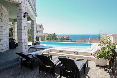 Modern Villa with Pool and Amazing Sea View near Primosten