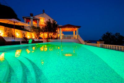 Astonishing Luxury Villa with Heated Swimming Pool in Soline near Dubrovnik