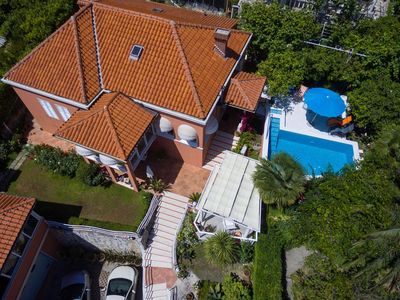 Villa with Pool and Garden near Beach in Mlini