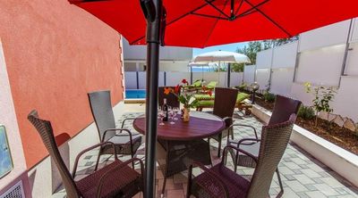 Stylish Seaside Villa with Pool Sauna and Fitness in Ciovo near Trogir