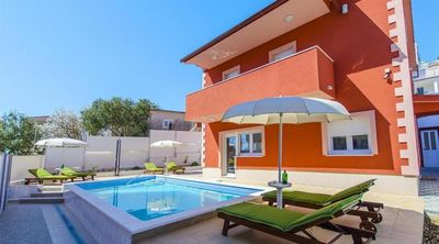 Stylish Seaside Villa with Pool Sauna and Fitness in Ciovo near Trogir