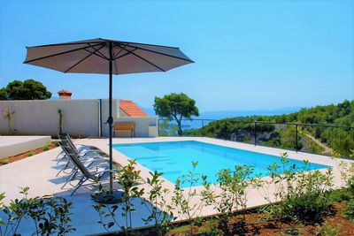 Sea View Modern Villa with Pool Island Brac