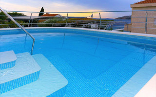 Holiday House with Pool and Sea View in Okrug Ciovo