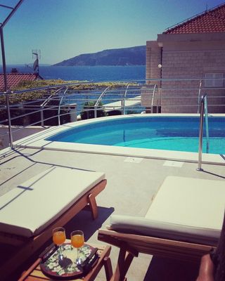 Holiday House with Pool and Sea View in Okrug Ciovo