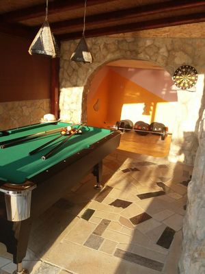 Holiday House with Pool and Sea View in Okrug Ciovo