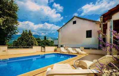 Holiday Home with Pool and Children Playground in Konavle, Dubrovnik Area