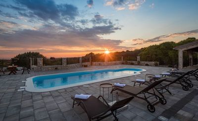 Beautiful Stone Holiday Villa with Pool and Gorgeous Sea Views