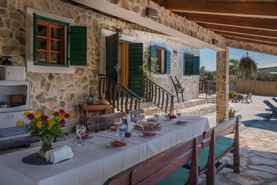 Beautiful Stone Holiday Villa with Pool and Gorgeous Sea Views