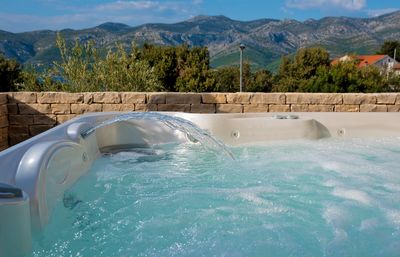 Luxury Sea View Villa with Pool Sauna and Jacuzzi near the Beach island Korcula