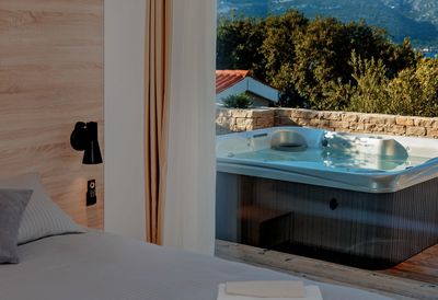Luxury Sea View Villa with Pool Sauna Jacuzzi and Fitness near the Beach island Korcula