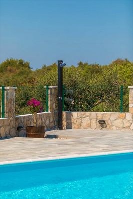 Beautiful Stone Holiday Villa with Pool and Gorgeous Sea Views Rogoznica