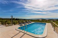 Island Brac Family Holiday House with Pool within amazing Private Yard and Olive Groves in Sutivan