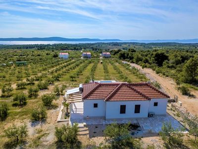 Island Brac Family Holiday House with Pool within amazing Private Yard and Olive Groves in Sutivan