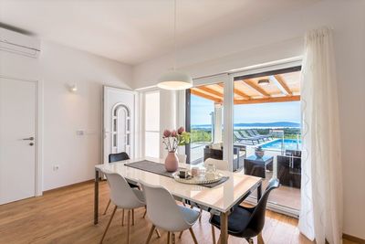 Island Brac Family Holiday House with Pool within amazing Private Yard and Olive Groves in Sutivan