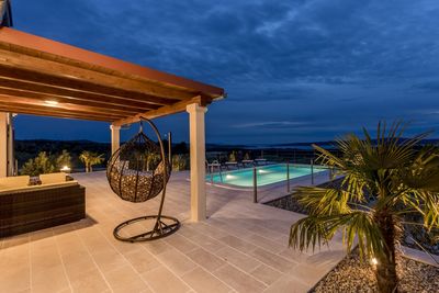 Island Brac Family Holiday House with Pool within amazing Private Yard and Olive Groves in Sutivan