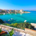 Beachfront Holiday House in Kanica with Beautiful Yard and Sea Views