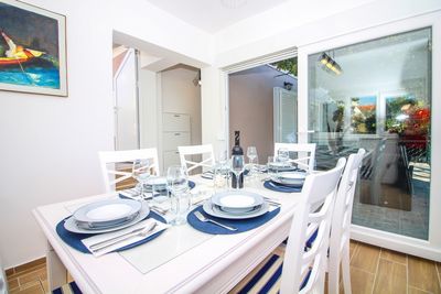 Beachfront Holiday House in Kanica with Beautiful Yard and Sea Views