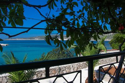 Beachfront Holiday House in Kanica with Beautiful Yard and Sea Views