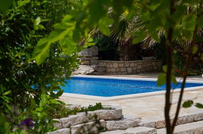 Large Island Brac Children Friendly Villa with Pool near Pebble Beach 